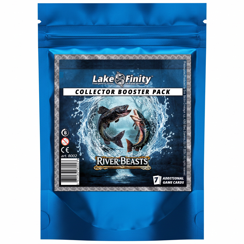LakeFinity Booster Pack: River Beasts - LakeFinity - Card Game with Freshwater Fish LakeFinity Booster Pack: River Beasts - LakeFinity - Card Game with Freshwater Fish